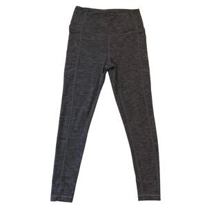 Victoria's Secret Women Activewear Pants 4 Gray Yoga Legging 25" Inseam Pockets